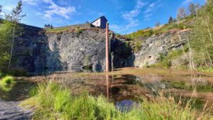 WILDKATZENDORF-HÜTSCHERODA im Nationalpark Hainich 19 technisches denkmal schieferbergbau lehesten thüringen
