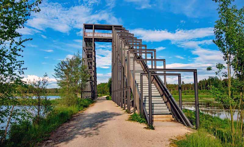 Im Land der tausend Teiche - Wanderung durch die Tirschenreuther Teichpfanne zur Himmelsleiter (Oberpfalz) 2 stiftland wandern ausflug tirschenreuther seenlandschaft himmelsleiter