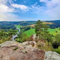 FrankenwaldSteigla Petersgrat 6 frankenwaldsteigla petersgrat joditz landkreis hof oberfranken wanderung