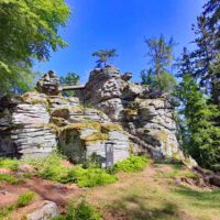 Hackelstein 4 wandern ausflug steinwald naturpark hackelstein