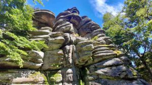 FICHTELGEBIRGE 6 wanderung auf den rudolfstein drei brüder felsen weißenstadt
