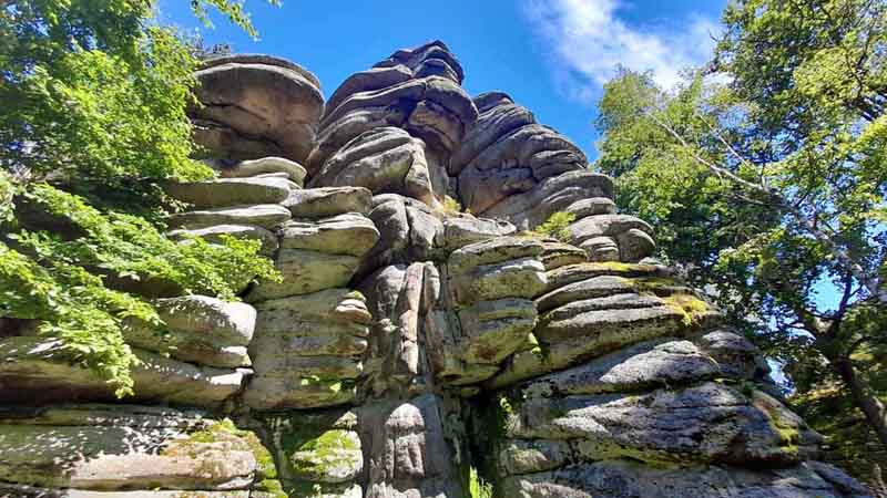 Rundweg 3: Rudolfstein und Drei-Brüder-Felsen 2 wanderung auf den rudolfstein drei brüder felsen weißenstadt