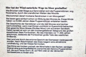 STORE MOSSE NATIONALPARK 7 infotafel sanddünen store mosse nationalpark schweden