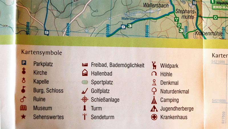 WELCHE INFORMATIONEN FINDET MAN AUF WANDERKARTEN? 3 informatinen infos wanderkarten wanderkarte lesen