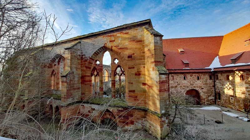 OBERPFÄLZER WALD 15 ehemaliges kloster gnadenberg ruine klosterruine oberpfalz neumarkt berg