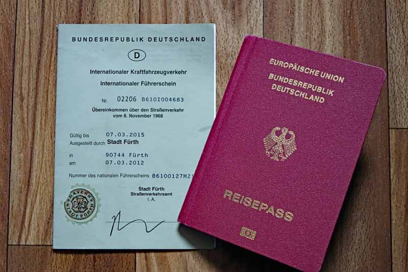 WOHNMOBILURLAUB FÜR ANFÄNGER 10 papiere dokumente formalitäten reisepass einreise