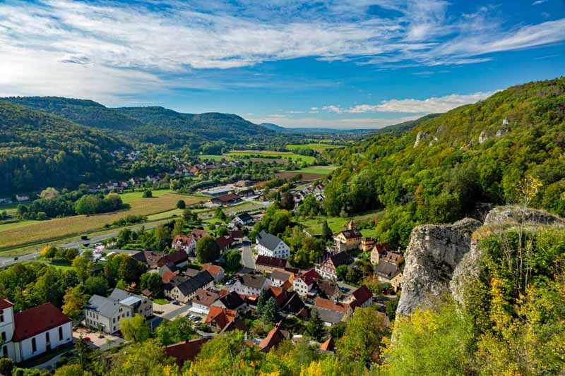 WANDERN 15 streitberg burg ruine geotop oberfranken fränkische schweiz