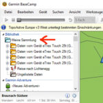 gpx datei gps daten tourendaten hochladen speichern importieren