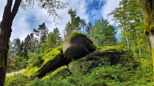 felsen predigtstuhl fichtelsee wandern