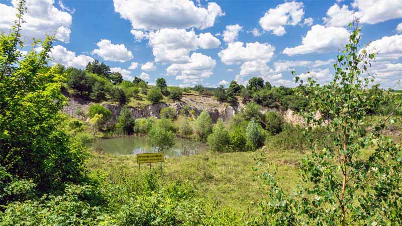 Geopark Nördlinger Ries 11 astronauten nördlinger ries geotop lindle