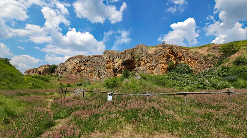 Geopark Nördlinger Ries 44 geotop goldberg nördlinger ries wandern