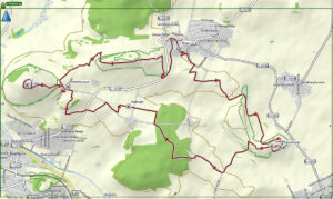 Geopark Nördlinger Ries 43 keltenweg bopfingen karte