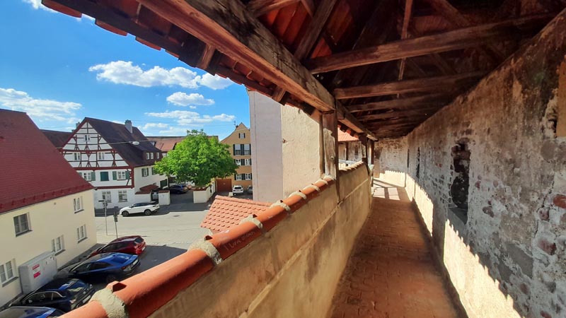 Geopark Nördlinger Ries 16 stadtmauer rundgang nördlingen