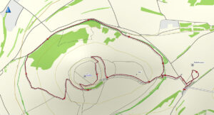 Geopark Nördlinger Ries 41 rundweg ipf bopfingen karte