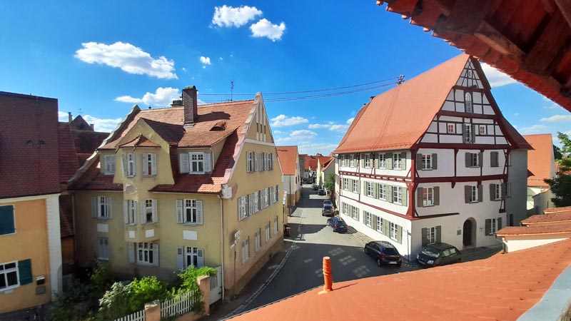 Geopark Nördlinger Ries 15 altstadt nördlingen bayern schwaben stadtmauer