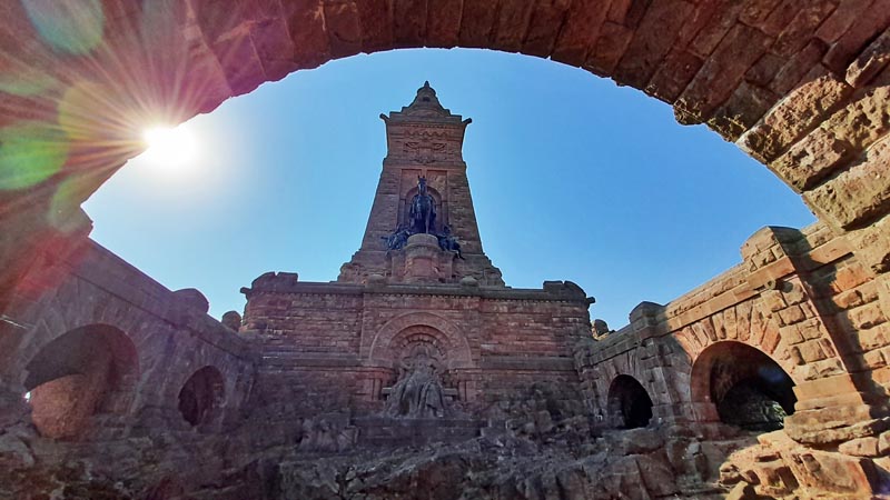 DEUTSCHLAND 16 kyffhäuser denkmal thüringen geopark ausflug