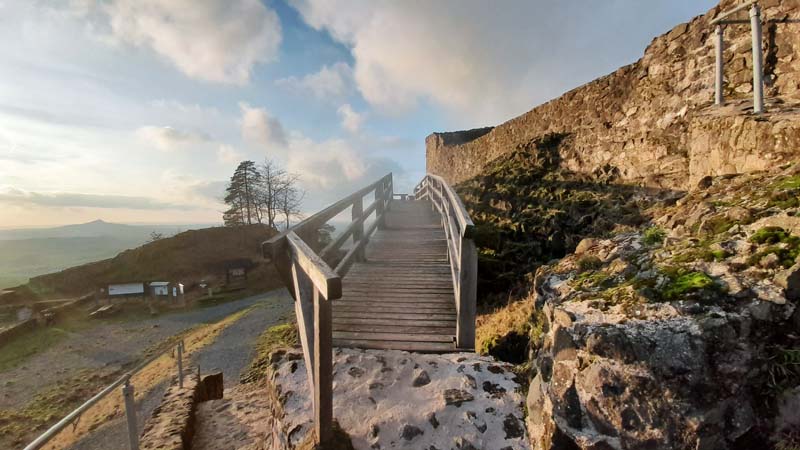 Wanderberge Oberpfalz - Teil 2 15 ruine waldeck tirschenreuth steinwald oberpfalz