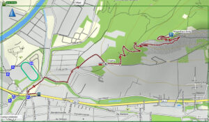 AUSFLÜGE IN THÜRINGEN 21 wanderkarte saurierpfad jena jenzig
