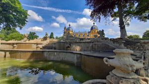 PARKS UND PRIVATE GÄRTEN 18 schloss seehof kaskade brunnen wasserspiele bamberg
