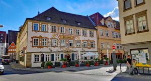 historische häuser altstadt coburg