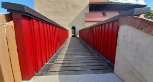 Nördlingen Stadtmauer-Rundgang 12 berger tor stadtmauer altstadt nördlingen