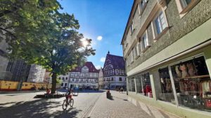 Nördlingen Stadtmauer-Rundgang 9 stadtmauer rundgang nördlingen ries schwaben bayern