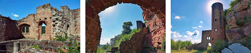 DAHNER FELSENLAND 12 burg neudahn rheinland pfalz dahn