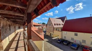 Nördlingen Stadtmauer-Rundgang 20 stadtmauer wehrgang nördlingen