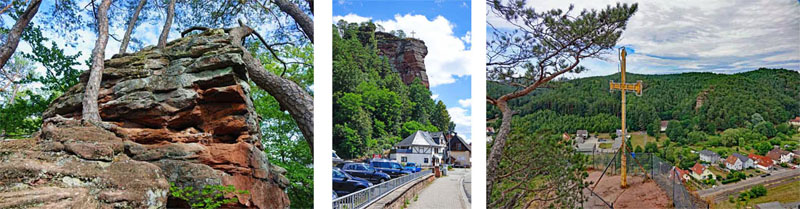 DAHNER FELSENLAND 34 jungfernsprung dahn rheinland pfalz