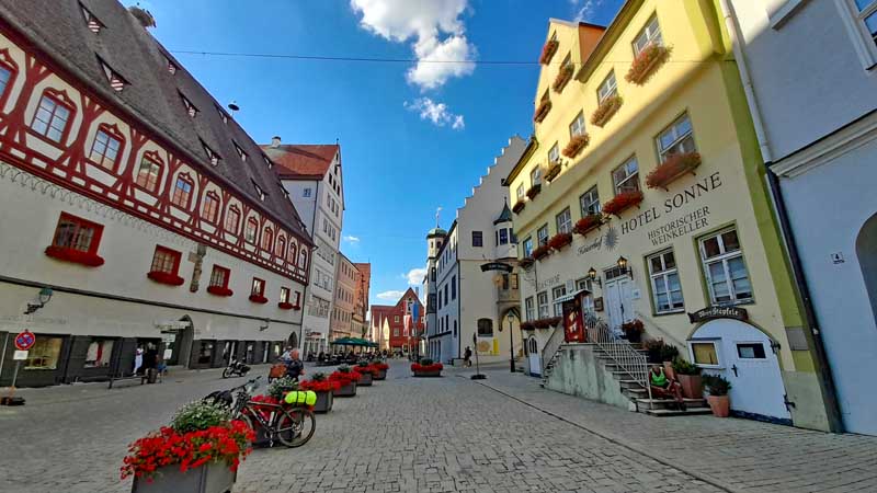 Nördlingen Stadtmauer-Rundgang 19 altstadt nördlingen ries donauries schwaben bayern