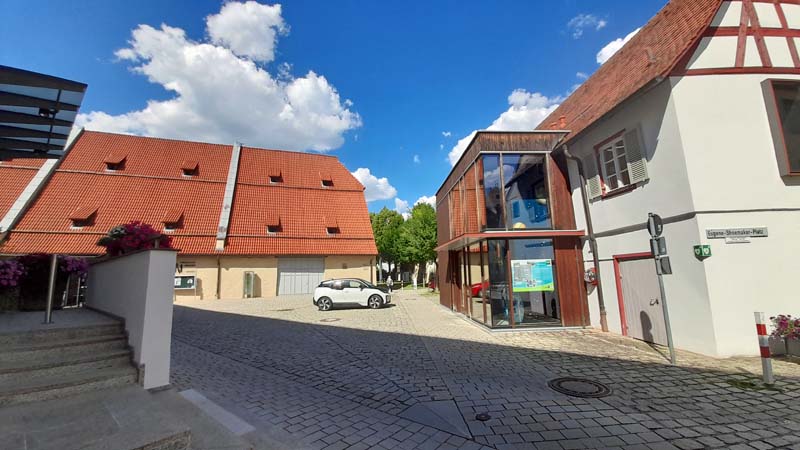 Nördlingen Stadtmauer-Rundgang 27 nördlinger ries museum rieskrater nördlingen bayern