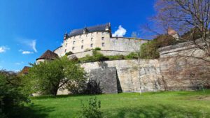 veste coburg wehrmauer aussen ansicht ausflug