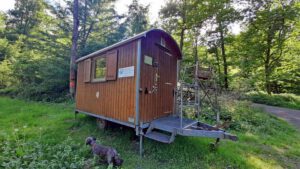 erlebnistour bramberg hassberge bauwagen försterei