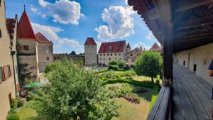 burg harburg sicht vom wehrgang führung ausflug