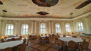 festsaal burg harburg schloss staufer oettingen grafen ries
