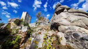 Die schönsten Geotope in der Oberpfalz - Teil 3 24 fraenkischer gebirgsweg ruine weißenstein steinwald oberpfalz