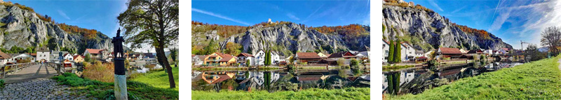 Essing: Kunstweg, Klausenhöhlen und Burg Randeck 21 essing rundweg wandern ausflug altmühltal