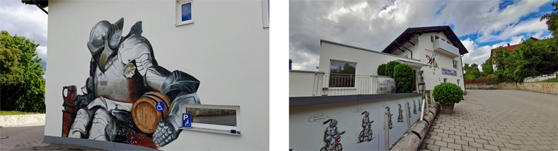 Essing: Kunstweg, Klausenhöhlen und Burg Randeck 20 ritterschänke burg randeck essing essen trinken gaststätte