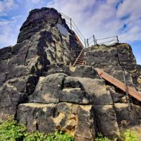 wanderung halberstadt langenstein harz gläserner mönch höhlenwohnungen