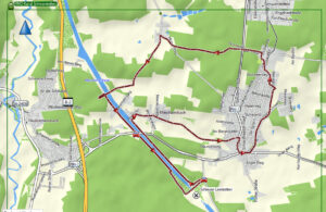Halbtagestouren über 10 km im Landkreis Roth 21 rmd kanal schwanstetten karte