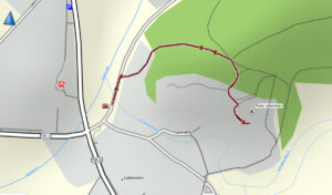 Wanderberge Oberpfalz - Teil 2 21 ruine liebenstein karte