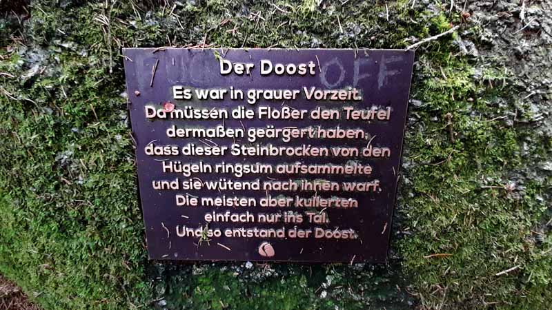 Findlingsweg Floß 11 sage doost naturschutzgebiet waldnaab wanderung floss oberpfalz