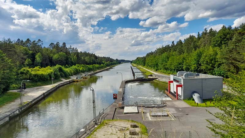 wanderung main donau kanal rmd schleuse leerstetten nach schwanstetten