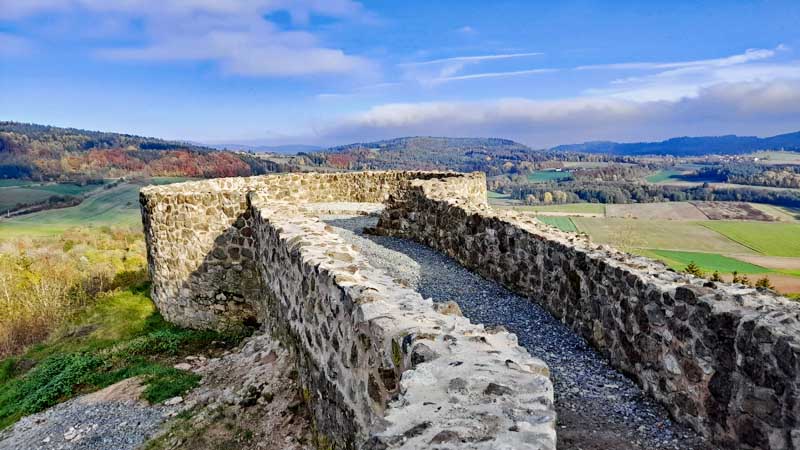 Wanderberge Oberpfalz - Teil 2 2 wanderberge oberpfalz gipfel schlossberg ruine waldeck
