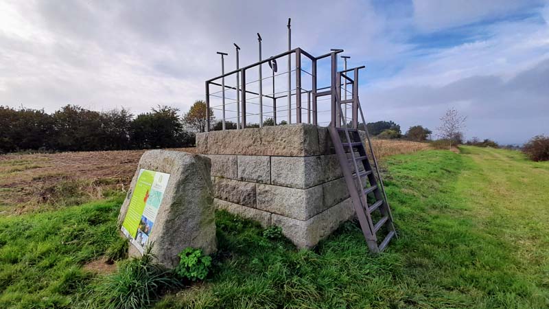 Findlingsweg Floß 17 aussicht findlingsweg floß oberpfalz wandern waldnaab