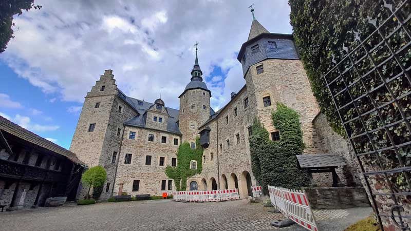 FRANKENWALD 8 burg lauenstein landkreis kronach bayern oberfranken ausflug