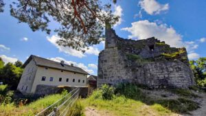 burg ruine arnsberg altmühltal kipfenberg wandern ausflug