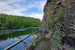 hängesteg kobersfelsen saale burgk wanderung