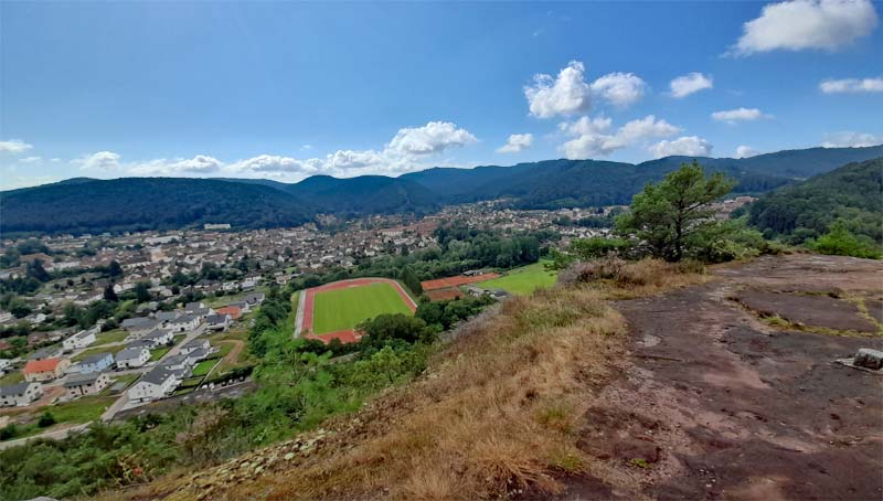Hauensteiner Schusterpfad (Südwestpfalz) 15 aussicht hauenstein nedingfelsen schusterpfad wandertour
