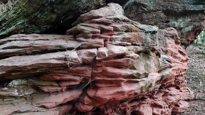 Hauensteiner Schusterpfad (Südwestpfalz) 25 hühnerfels hauenstein wanderung pfalz schusterpfad